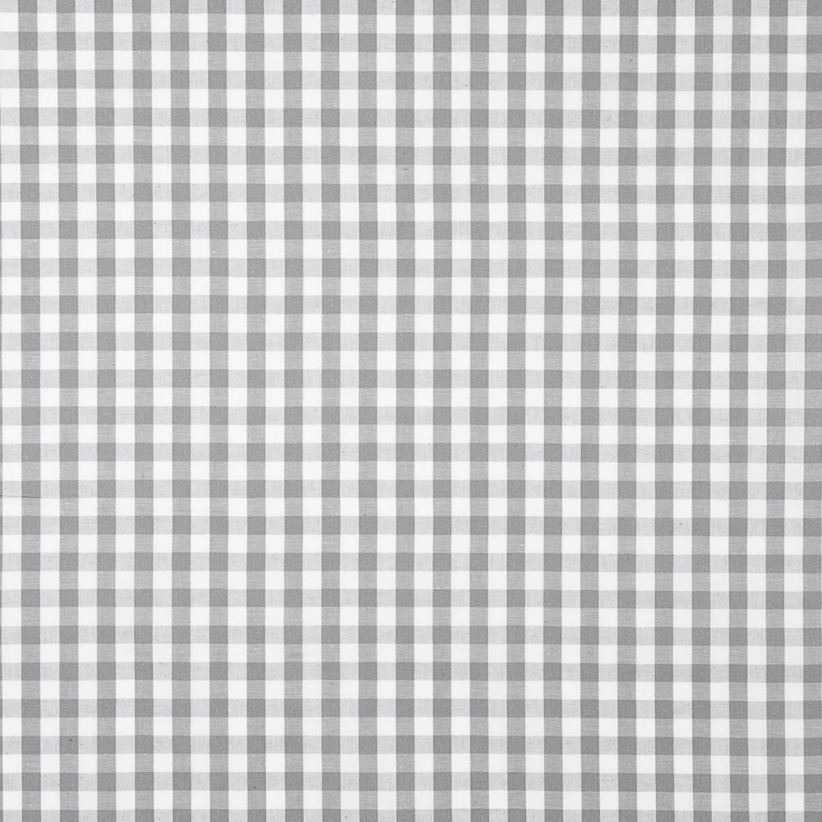 Grey Maxi Check Cotton Poplin - Ribes y Casals