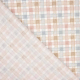 Viyela Cotton Pink Squares - Ribes y Casals