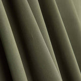 Khaki Green Stretch Cotton Twill - Ribes y Casals