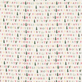 Scrap Algodón Feliz Navidad Crudo 90x140cm - Ribes y Casals