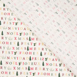 Scrap Algodón Feliz Navidad Crudo 90x140cm - Ribes y Casals