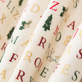 Scrap Algodón Feliz Navidad Crudo 90x140cm - Ribes y Casals