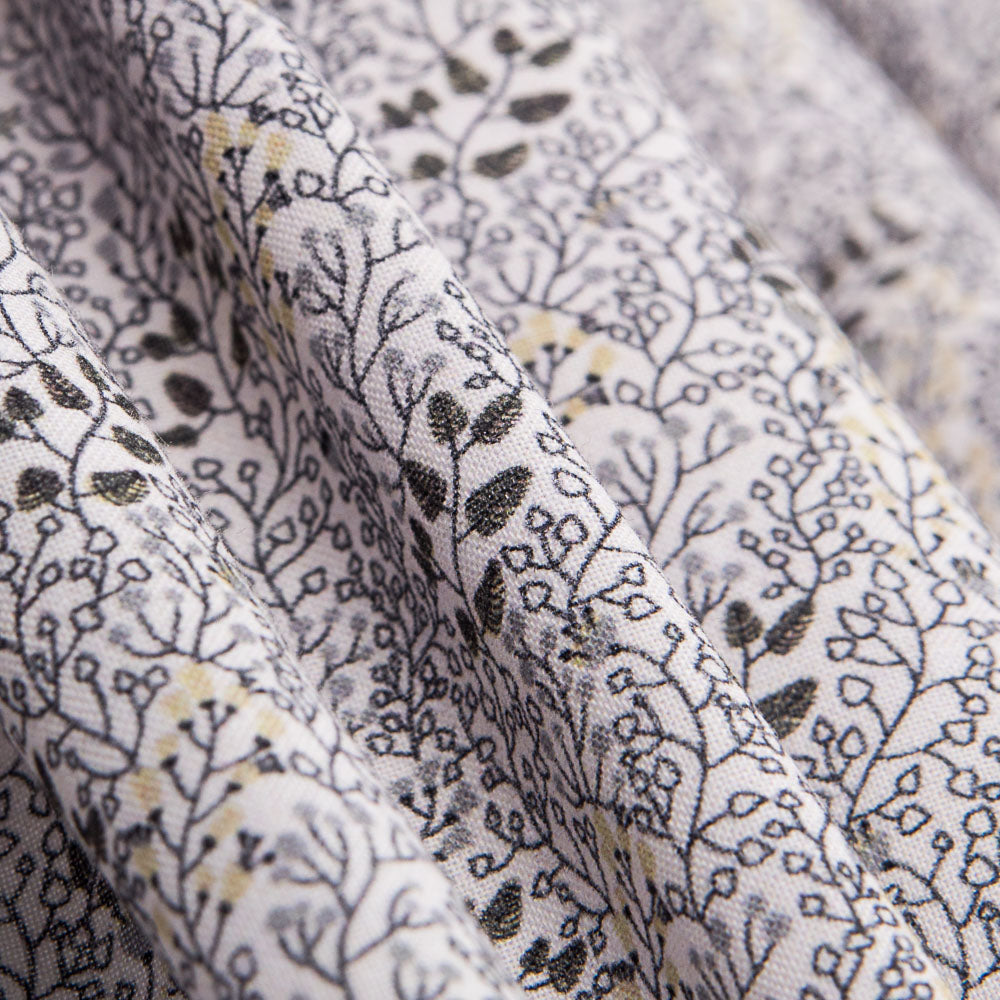 Algodón Hierbas Gris - Ribes y Casals