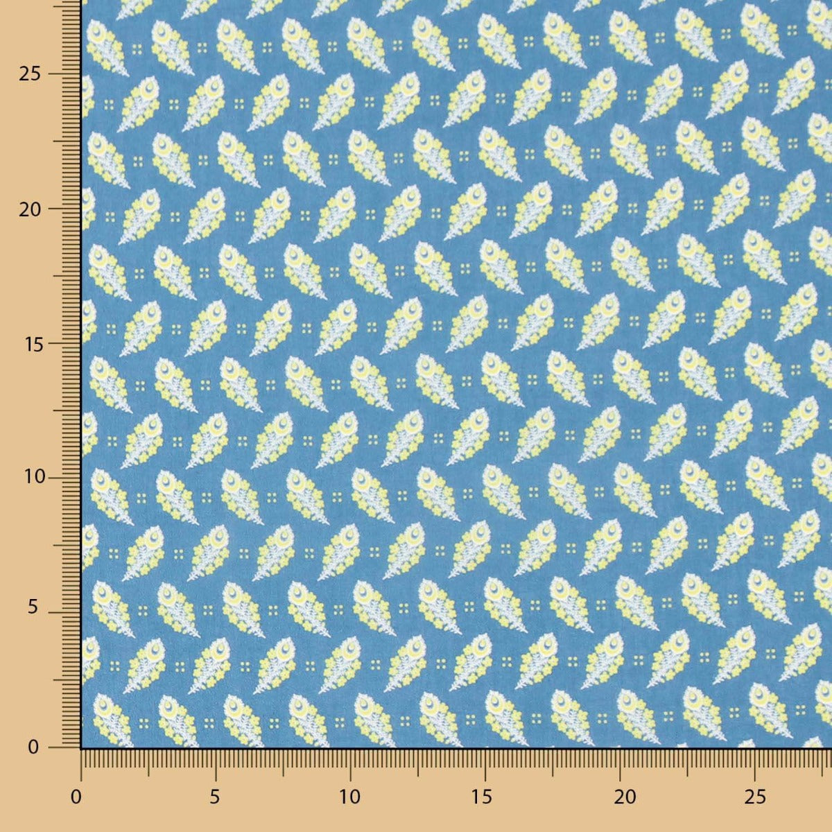 Liberty Cotton Paisley Feather Tana Lawn® - Ribes y Casals