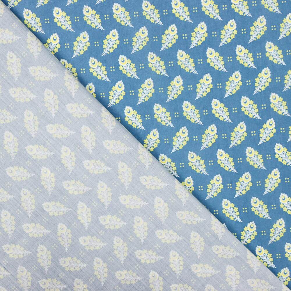 Liberty Cotton Paisley Feather Tana Lawn® - Ribes y Casals