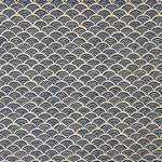 Patchwork Cotton Waves Navy - Ribes y Casals