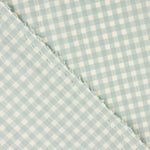 Cotton Seersucker Medium Baltic Check - Ribes y Casals