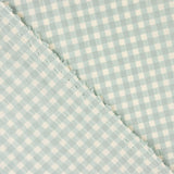 Cotton Seersucker Medium Baltic Check - Ribes y Casals