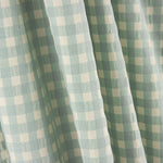 Cotton Seersucker Medium Baltic Check - Ribes y Casals