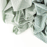 Cotton Seersucker Medium Baltic Check - Ribes y Casals