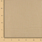 Retal Algodón Seersucker Cuadro Mini Marrón 140x140 cm - Ribes y Casals