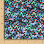 Cotton Spandex Blue Mosaic - Ribes y Casals