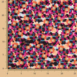 Cotton Spandex Pink Mosaic - Ribes y Casals