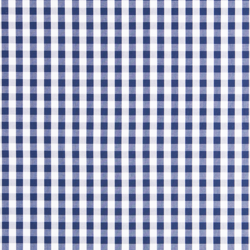 Cotton Vichy Maxi Navy - Ribes y Casals