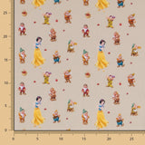 Snow White Cotton Fabric - Ribes y Casals