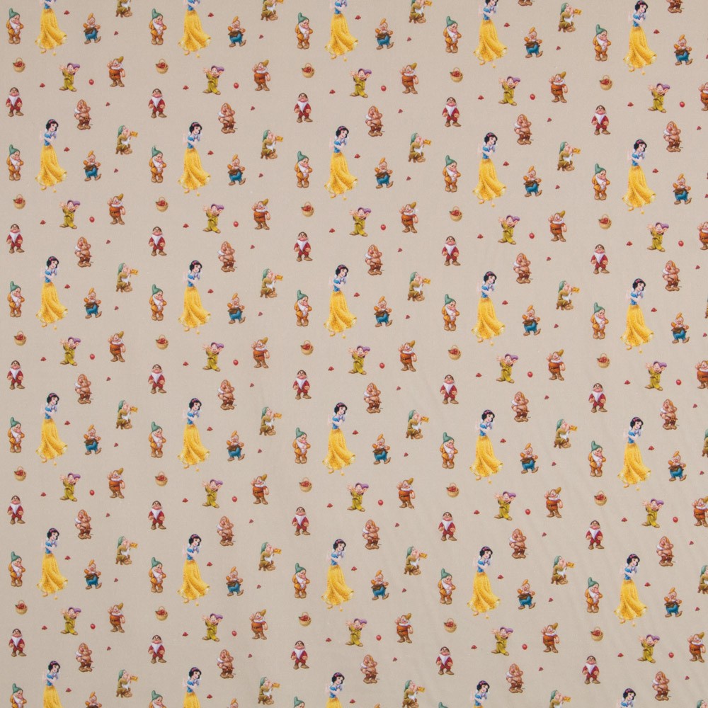 Snow White Cotton Fabric - Ribes y Casals