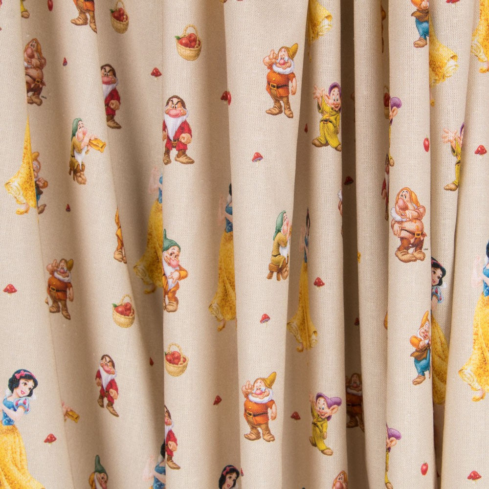 Snow White Cotton Fabric - Ribes y Casals