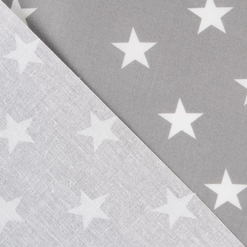 Waxed Cotton Grey Stars - Ribes y Casals