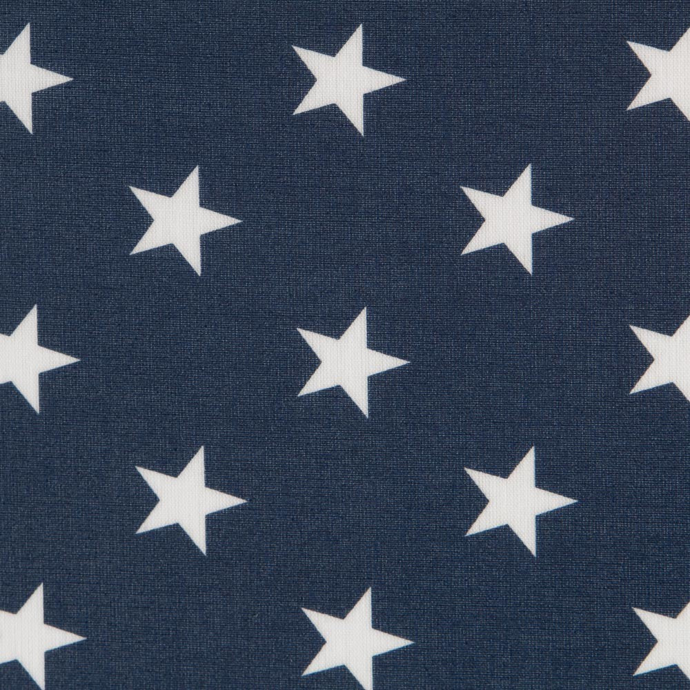 Waxed Cotton Stars Navy - Ribes y Casals