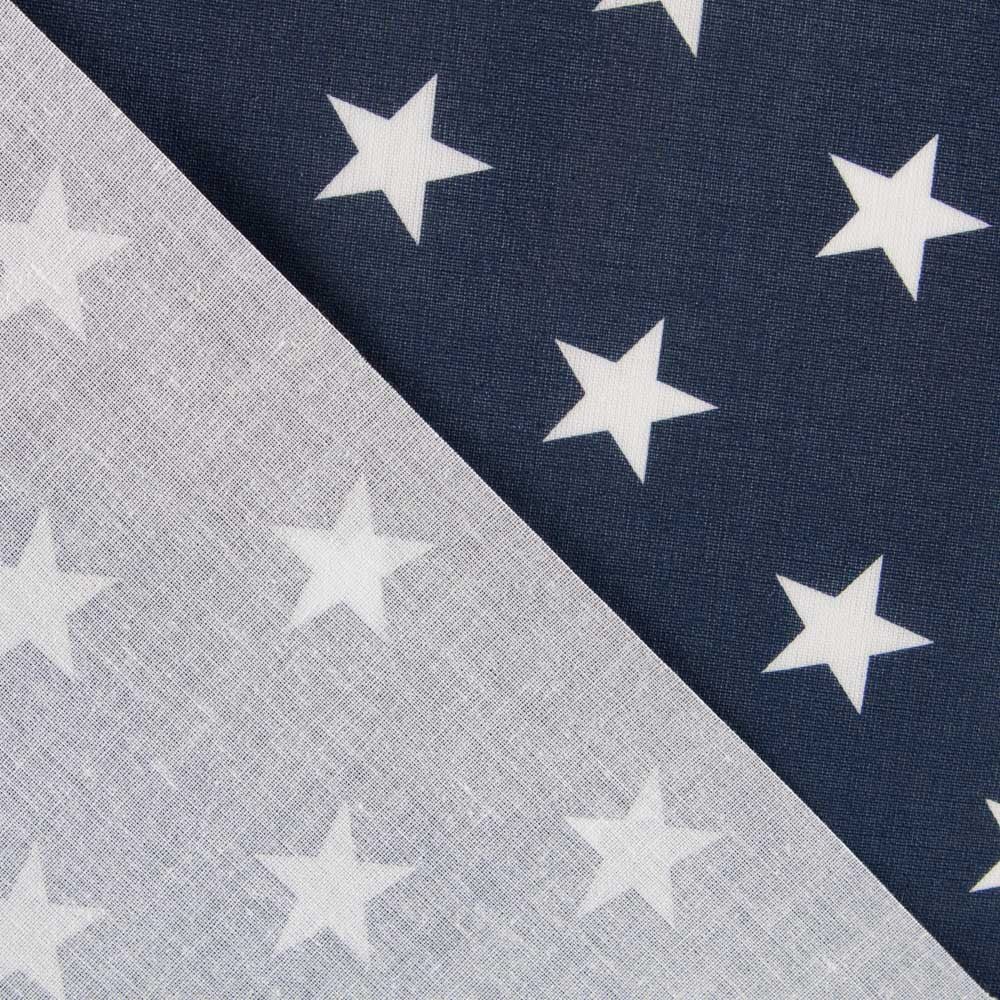Waxed Cotton Stars Navy - Ribes y Casals