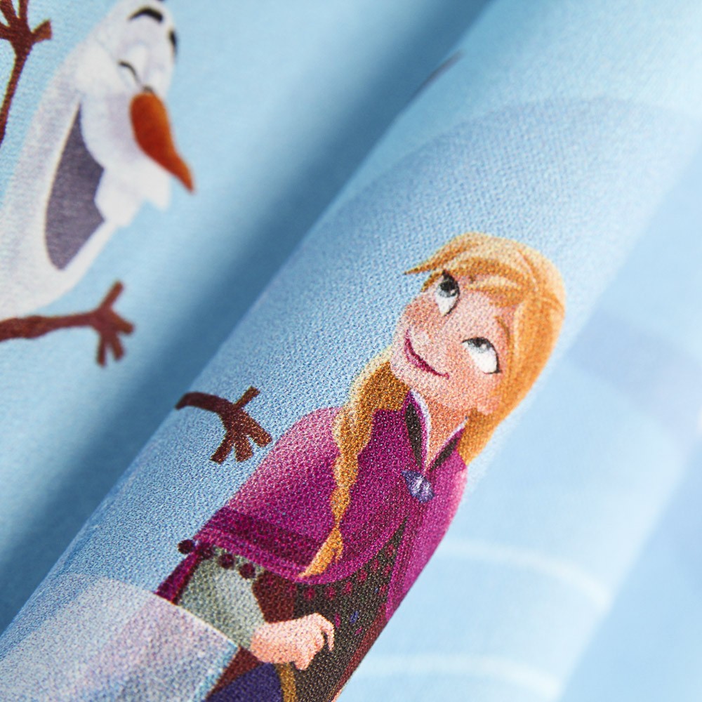 Frozen 2 Print Cotton Sky Blue - Ribes y Casals
