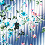 Lycra Cotton Cretonne Bluish - Ribes y Casals