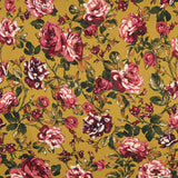 Fashion Cotton Flowers Mustard - Ribes y Casals