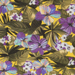 Fashion Cotton Hibiscus Yellow - Ribes y Casals