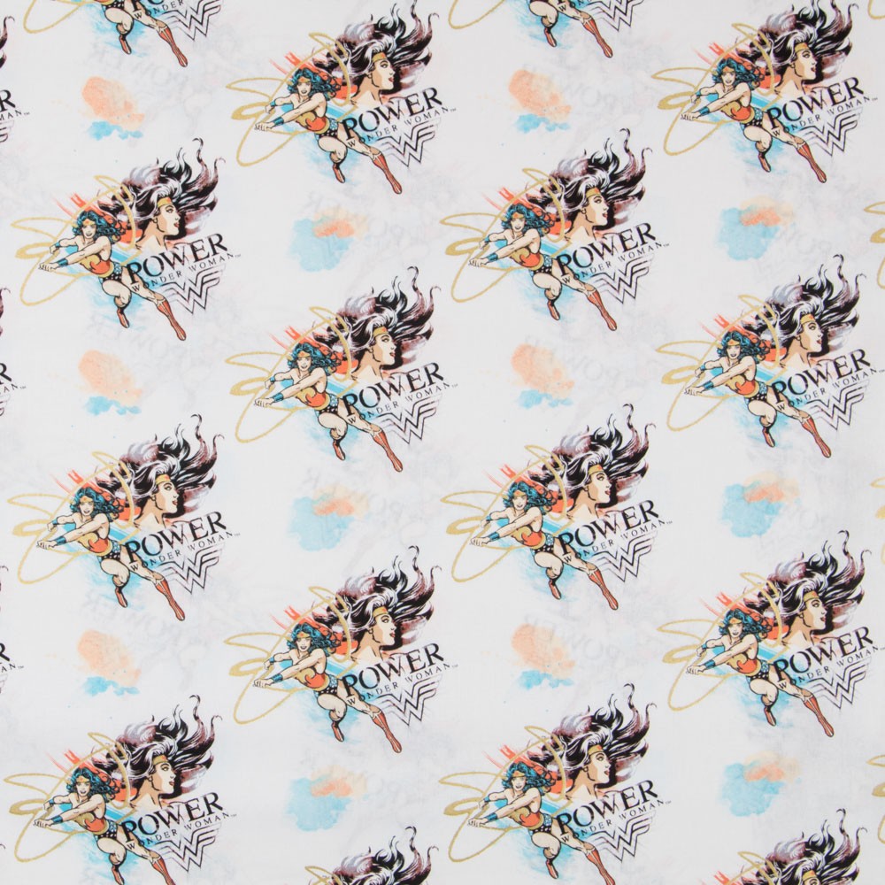 New Wonderwoman Cotton Fabric - Ribes y Casals