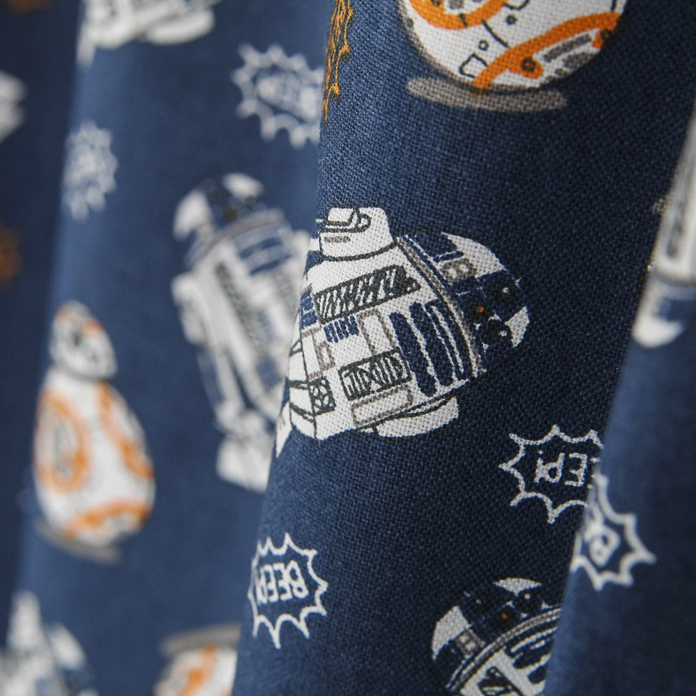 Cotton Poplin Star Wars Robots - Ribes y Casals