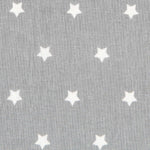 Cotton Stars White Light Gray - Ribes y Casals