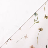 Resin-coated twill Delicate floral cotton - Ribes y Casals