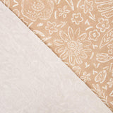 Sand Floral Outdoor Fabric - Ribes y Casals