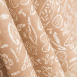 Sand Floral Outdoor Fabric - Ribes y Casals