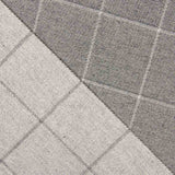 Anti-stain Tablecloth Checks Medium Grey - Ribes y Casals