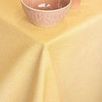 Golden Herringbone Anti-stain Tablecloth - Ribes y Casals