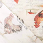 Roosters Stain-Resistant Resin Tablecloth - Ribes y Casals