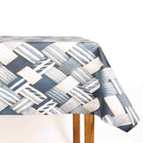 Blue Weave Stain-Resistant Table Linen - Ribes y Casals