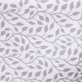 Resin-coated, stain-resistant, grey wildflower leaves tablecloths - Ribes y Casals