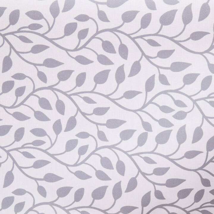 Resin-coated, stain-resistant, grey wildflower leaves tablecloths - Ribes y Casals