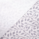 Resin-coated, stain-resistant, grey wildflower leaves tablecloths - Ribes y Casals