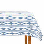 Blue Ikat-Printed Rubber - Ribes y Casals