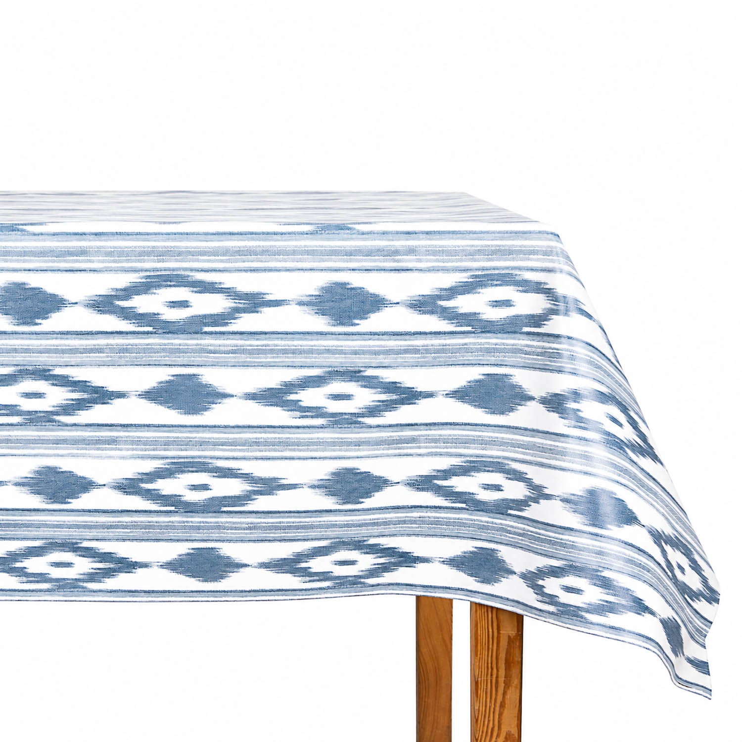 Blue Ikat-Printed Rubber - Ribes y Casals