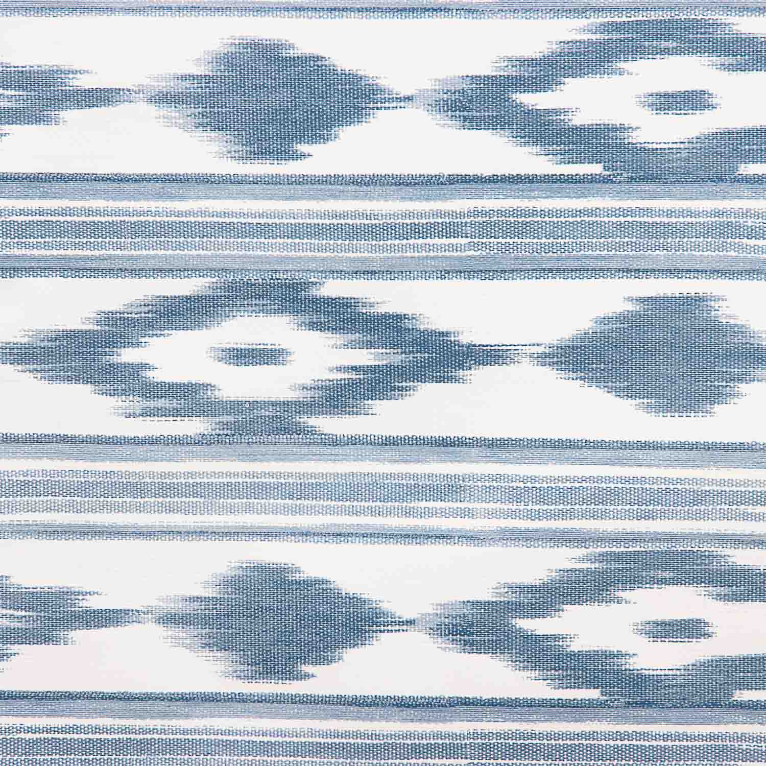 Blue Ikat-Printed Rubber - Ribes y Casals