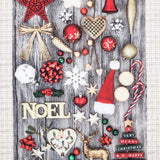 Merry Christmas Panel Canvas - Ribes y Casals