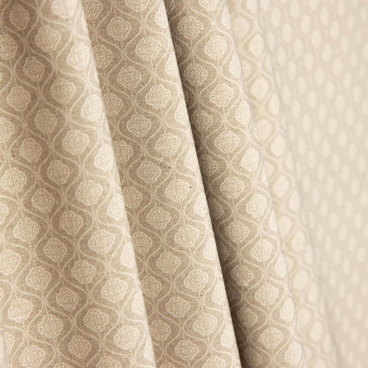 Printed Cotton Poplin – Retro Sand - Ribes y Casals