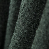 Green Curly Wool Coat Fabric - Ribes y Casals