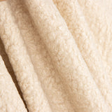 Curly Fabric Coat Beige - Ribes y Casals