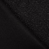 Curly Fabric Coat Black - Ribes y Casals