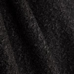 Curly Fabric Coat Black - Ribes y Casals